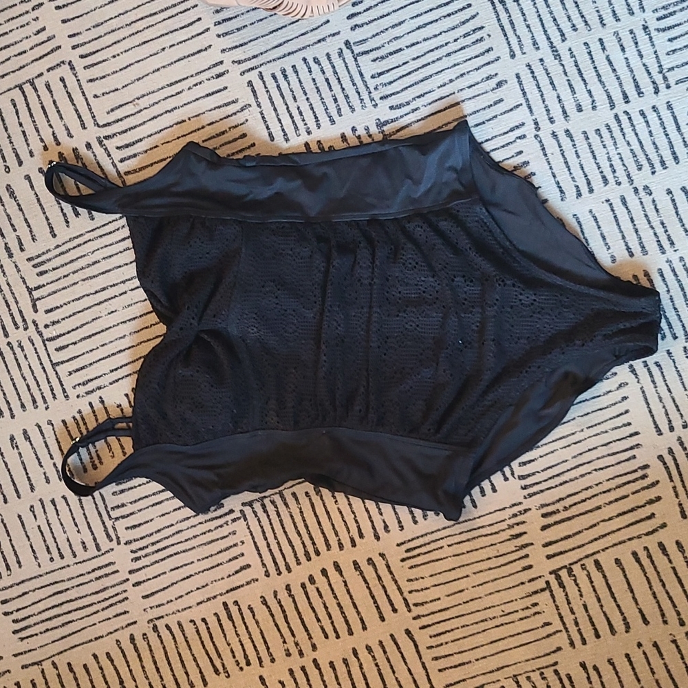 Black bathing suit